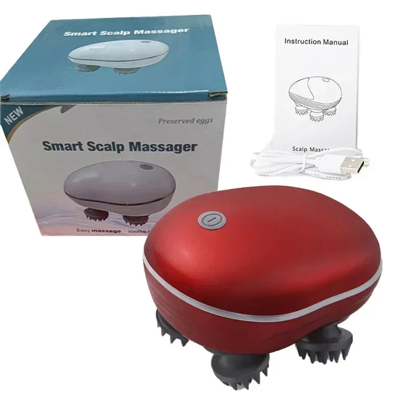 Purplush Electric Scalp Head Massager