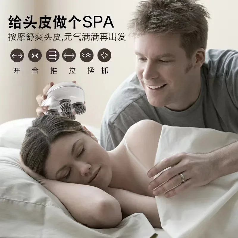 Purplush Electric Scalp Head Massager