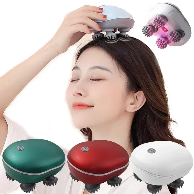 Purplush Electric Scalp Head Massager