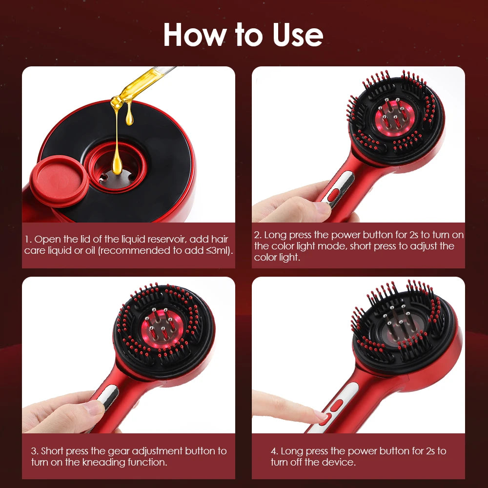 Revitalizing Scalp Massage Comb